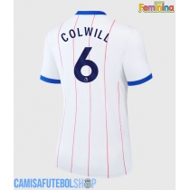 Camisa de time de futebol Chelsea Levi Colwill #6 Replicas 3º Equipamento Feminina 2026-27 Manga Curta